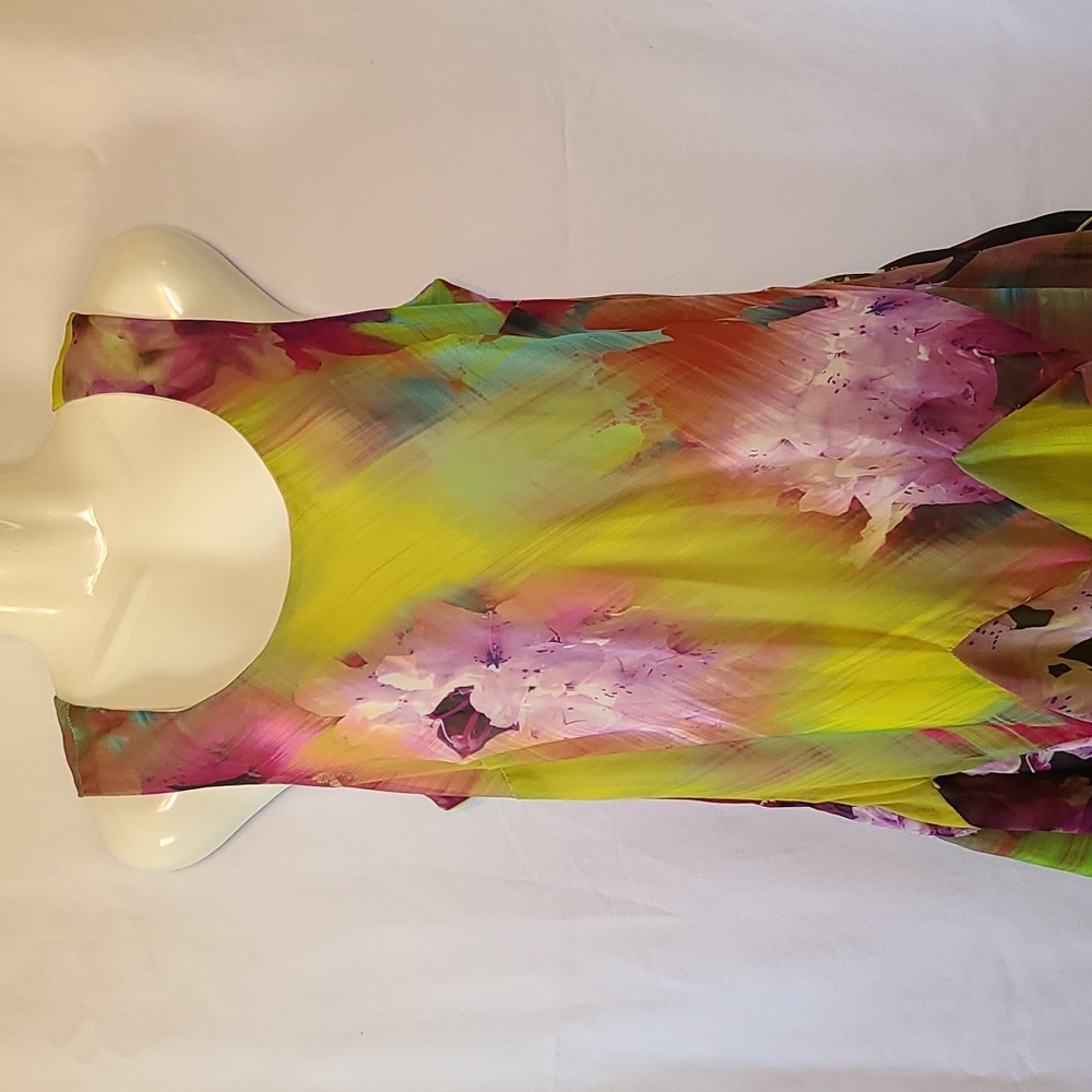 Signature Colorful Ruffle Dress, Large - Picture 3 of 12